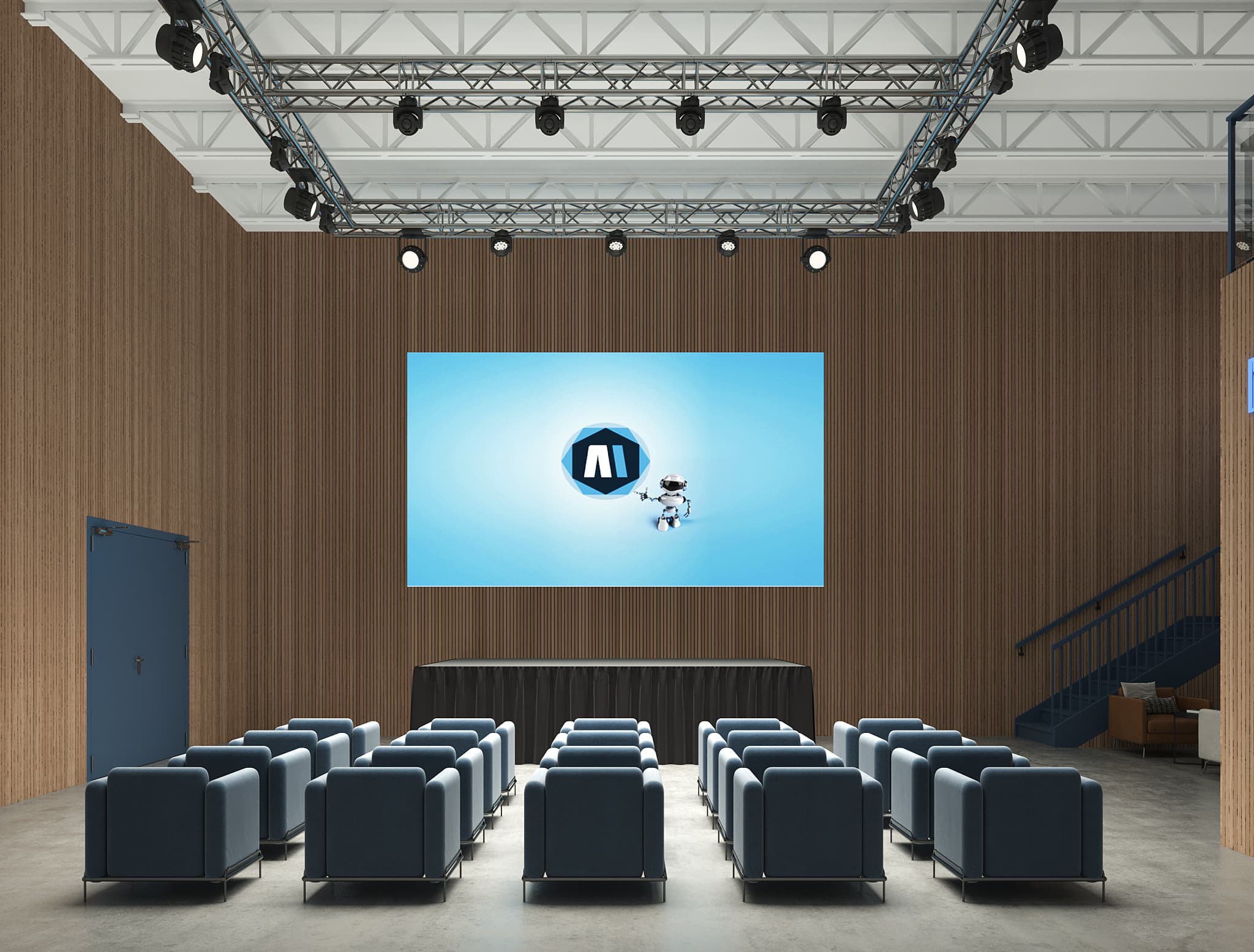 Studio Presentation Setup